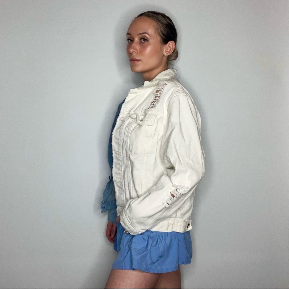 Two-Tone Denim Jacket - image 3